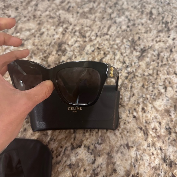 Celine geometric cat eye sunglasses - Picture 5 of 7